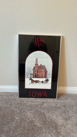 27” x 16” print with frame