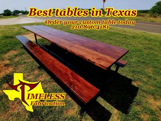 🔥 Custom Tables Made to Order 🔥