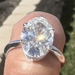 5.19 Ct Diamond Solitaire 