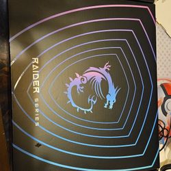 MSI Raider gaming laptop