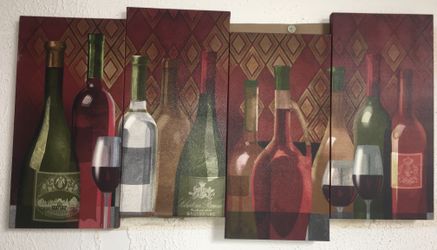 Wine Frame Decor