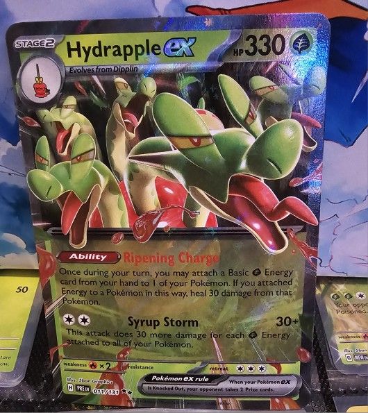 Hydrapple EX bundle (pokemon tcg) great grass deck support!