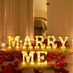 Marry Me Sign