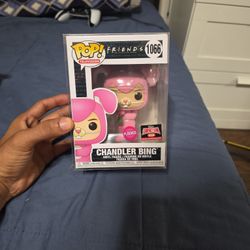 Chandler Bing Bunny Funko Pop Flocked