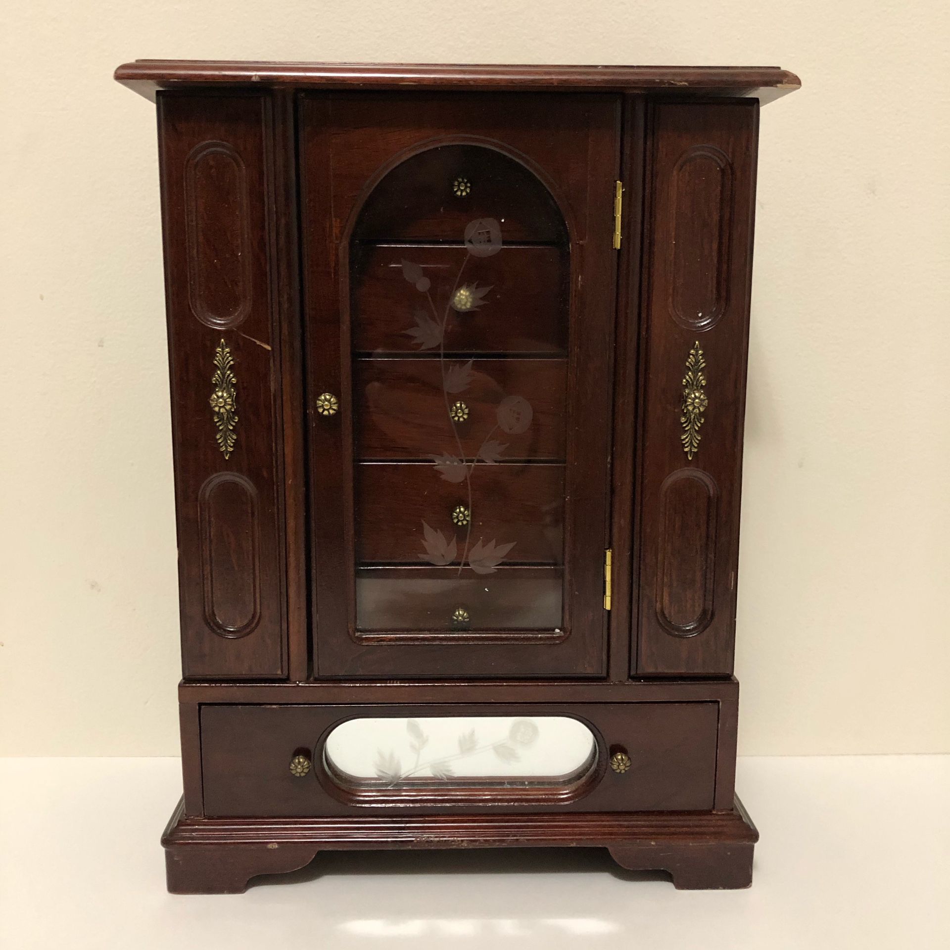 Jewelry Armoire Cabinet Space Chest
