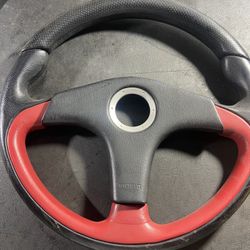 Momo 14 inch steering wheel
