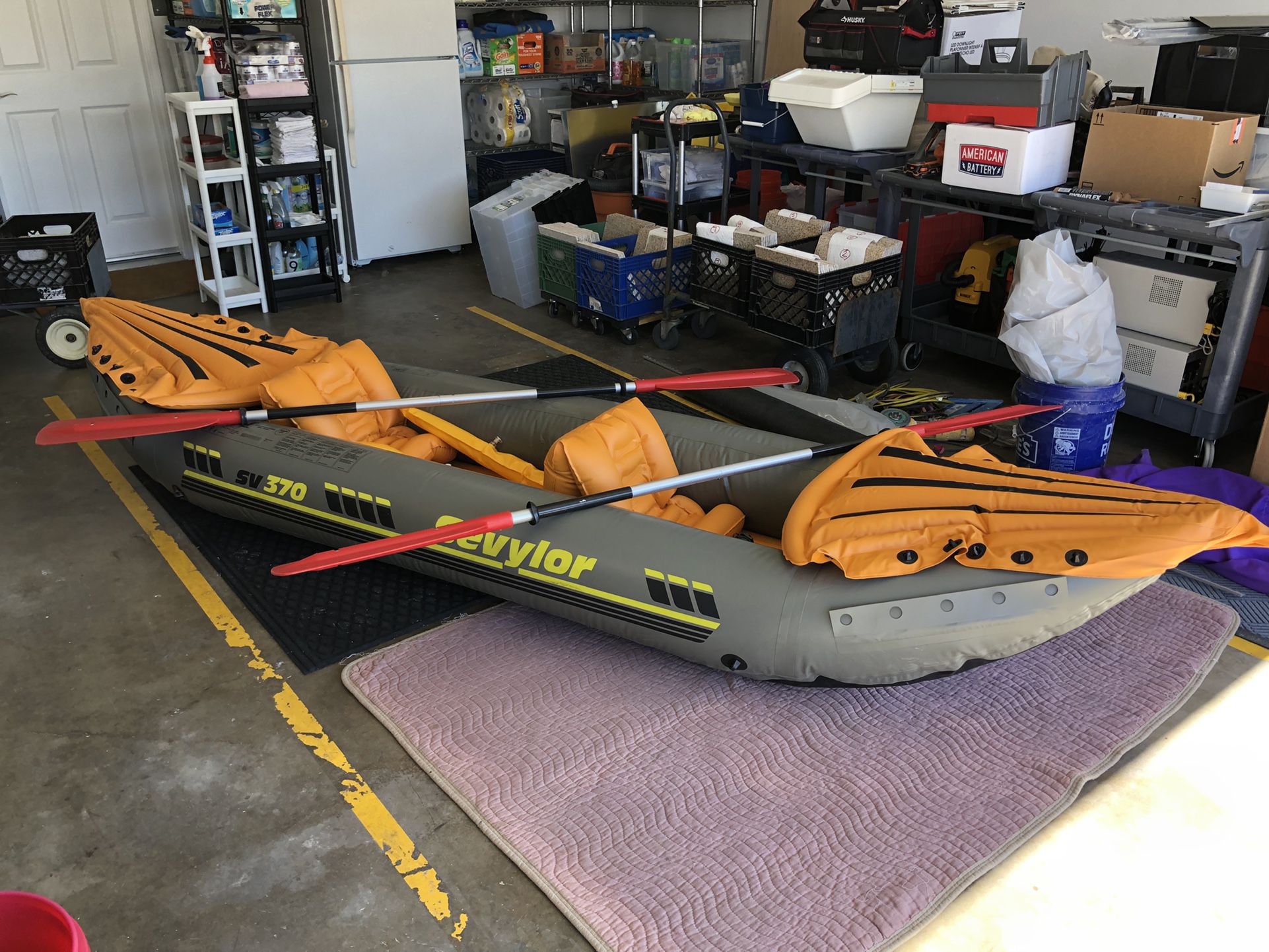 Sevylor SV370 2-person Inflatable Kayak/Canoe