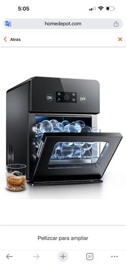 New Sphere Ice Maker  Máquina de Hielo en Esfera, 10 Piezas/hora, 150 Pzas/día,