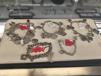 James Avery Charms Bracelet Different Prices Grams Layaway Available 10% Dwon Interested Ask Maribel Thank You 