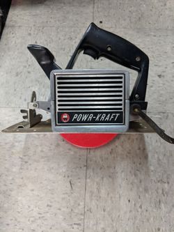 Vintage Powr-Kraft Circular Saw