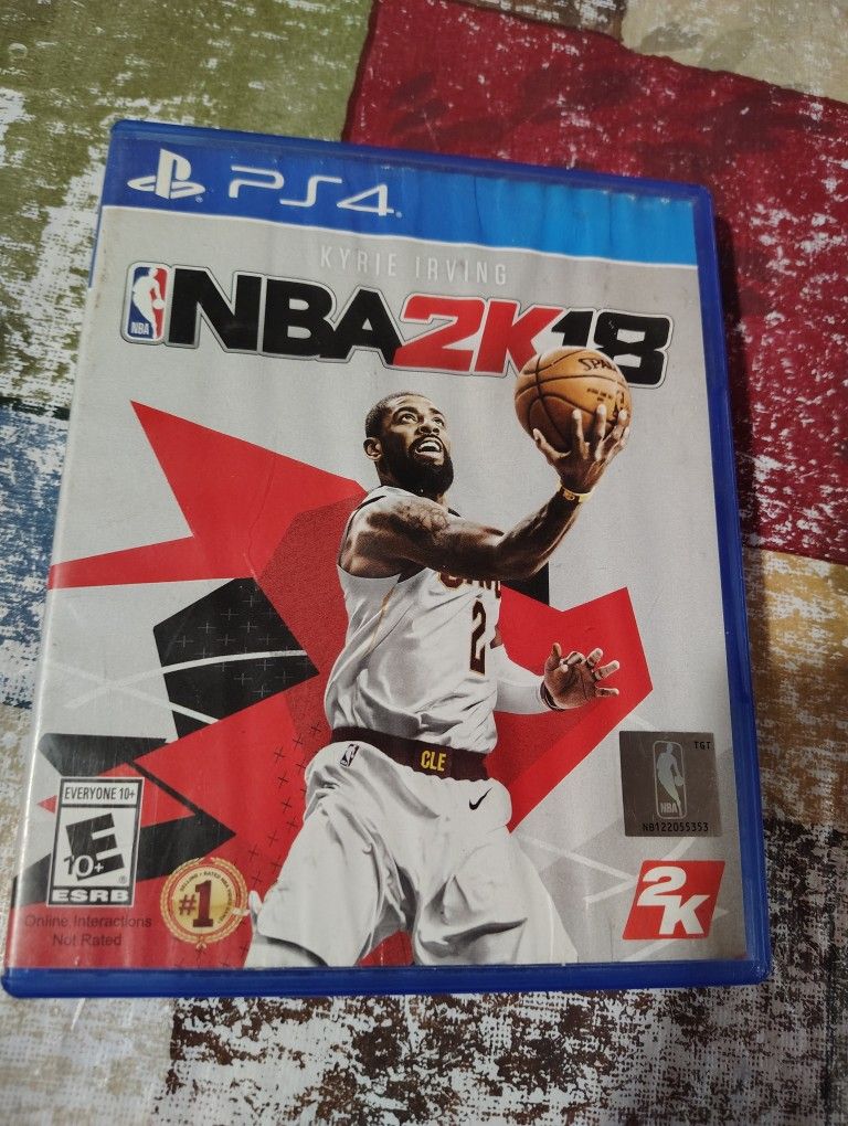 NBA 2k18 PS4 (Disk looks brand new)