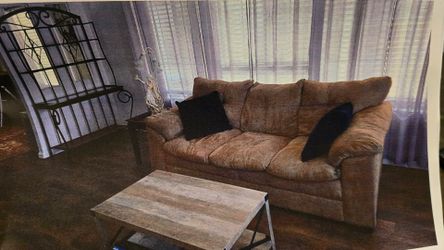 Couch and love seat