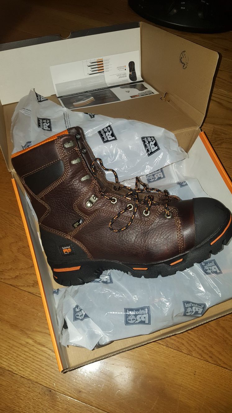 Brand New Timberland pro steel toe work boots size 10 1/2