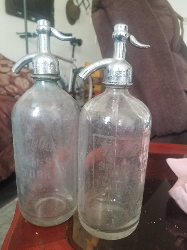 Antique Seltzer Water Bottle 