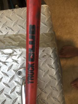 The club steering wheel lock