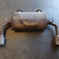 2014 - 2015 3.7L Infiniti 050 Muffler STOCK OEM