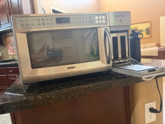 Microwave - toast and wave