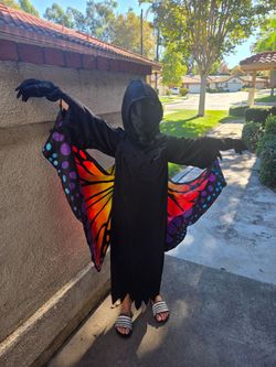 Butterfly costume size 7-8