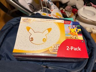Pokemon 30th ETB and Bundle 2 Pack