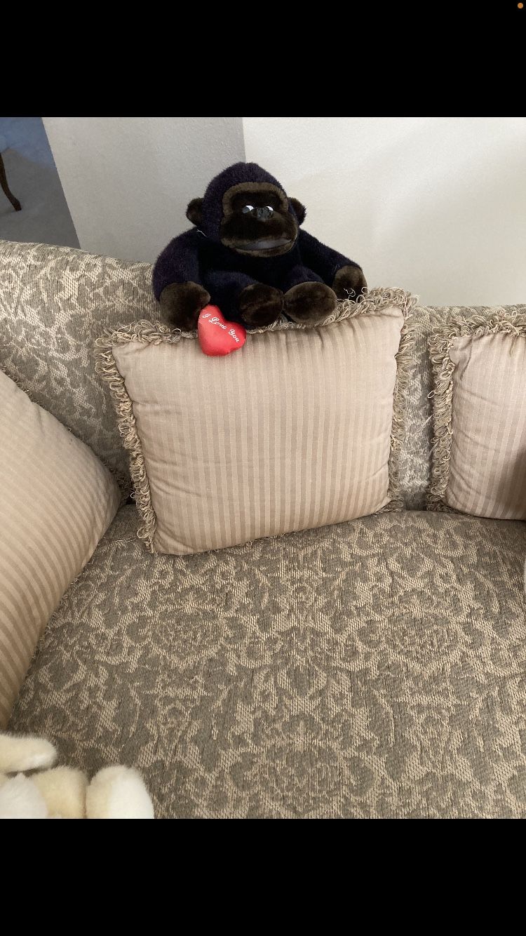 Valentines Plush Monkey