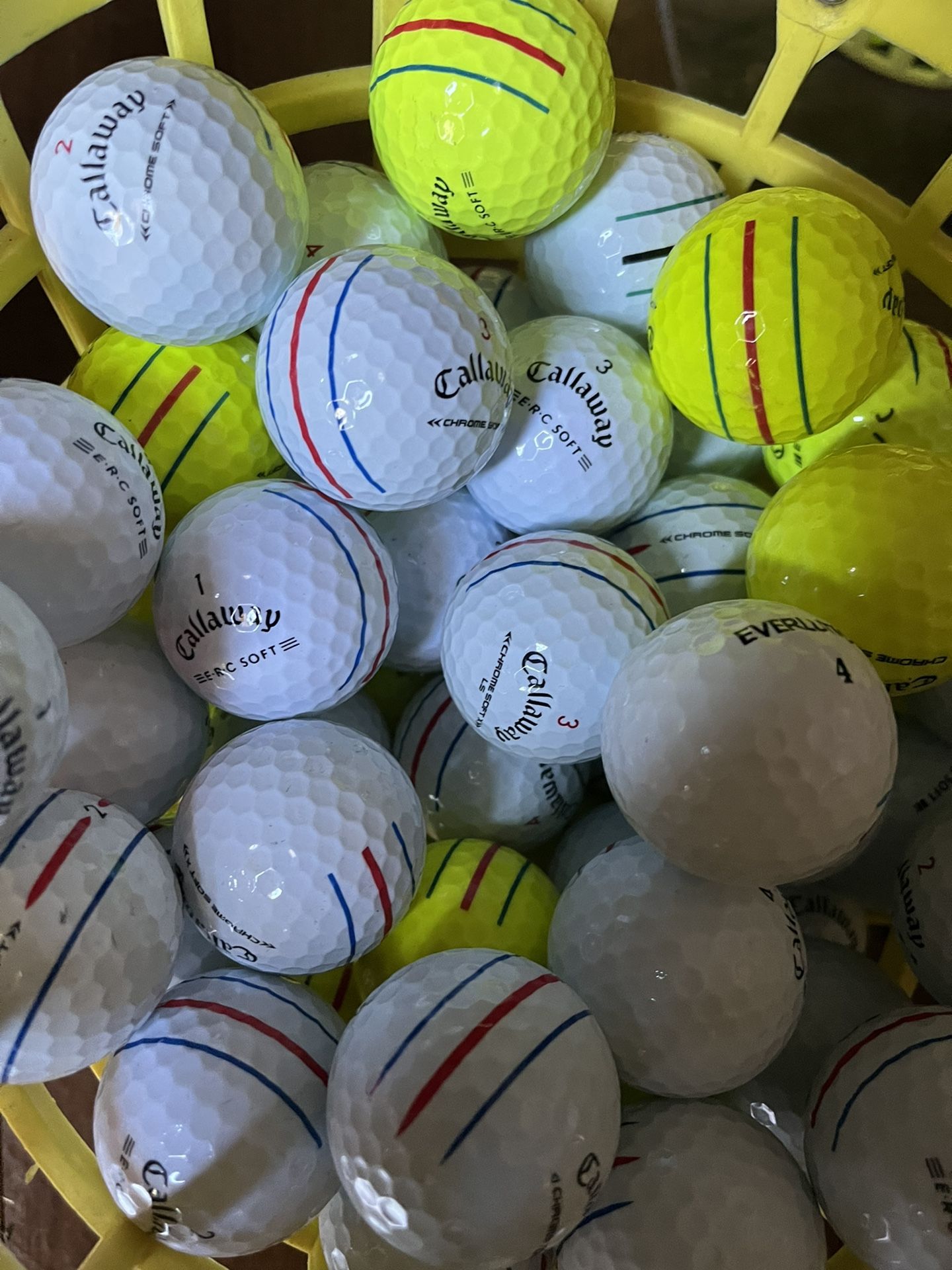 100 Callaway Triple Trak Golf Balls 