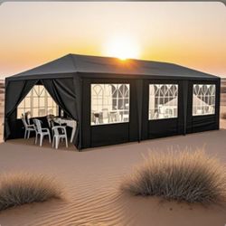 10ft X 20ft Pop Up Canopy Tent with Sidewalls 