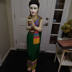 50" Statue Asian Middle Eastern