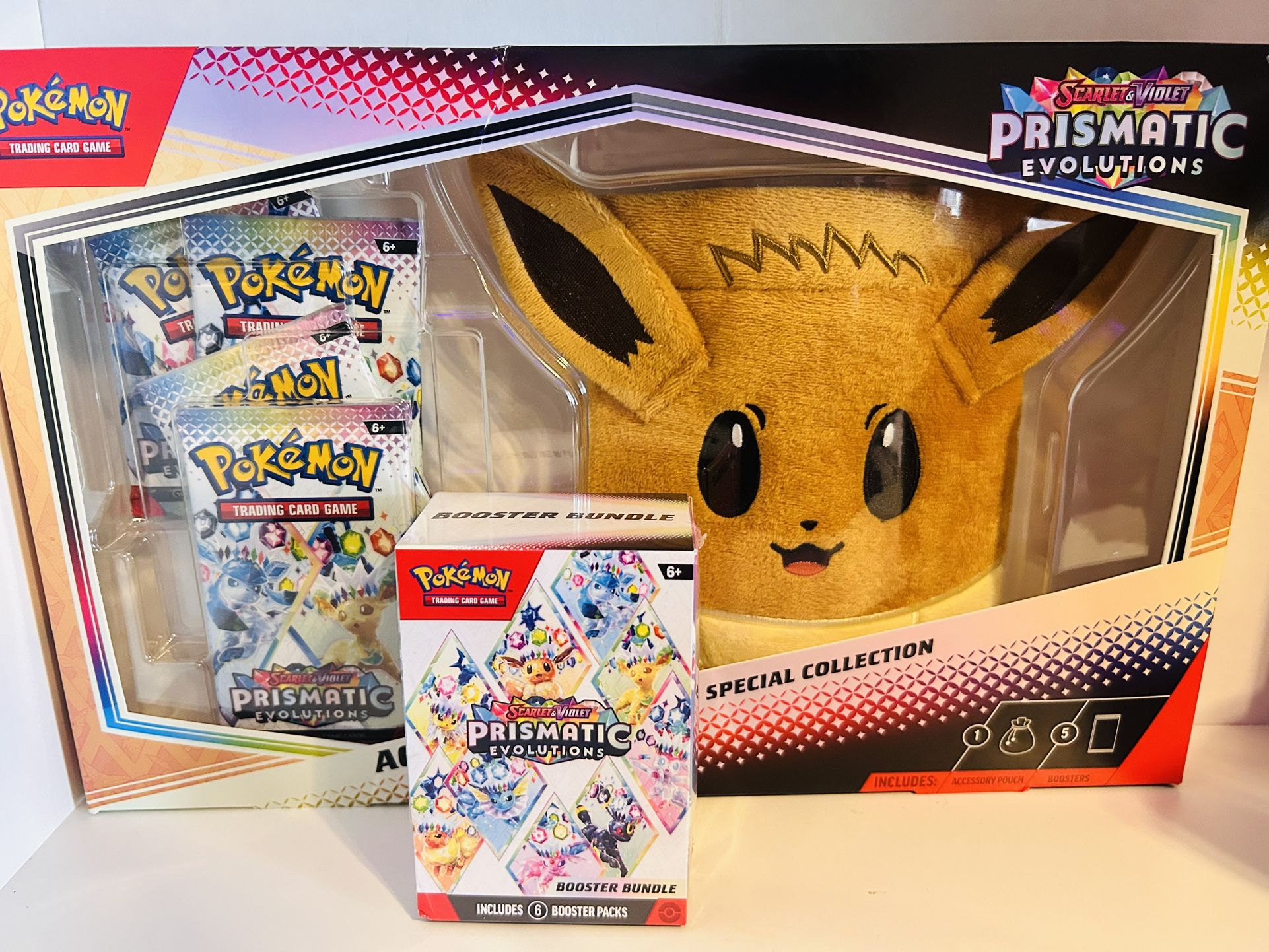 Prismatic Eevee Collection and Booster Bundle