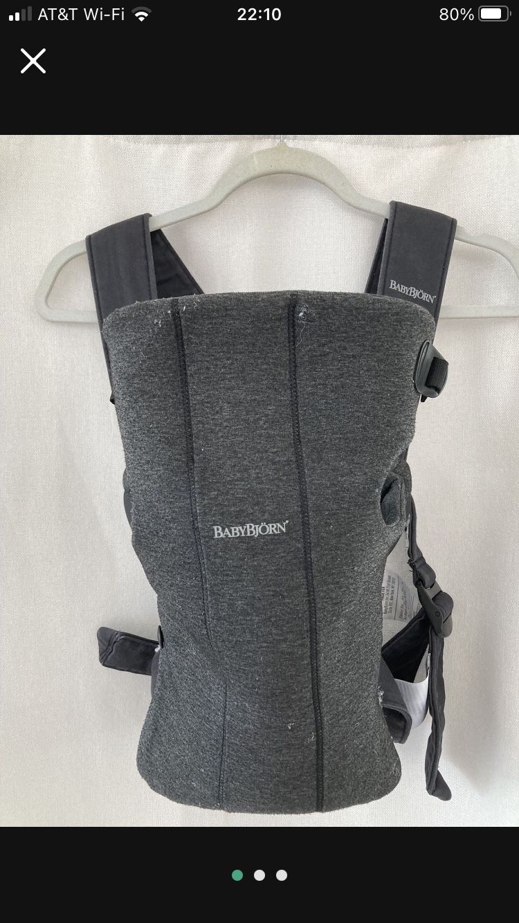 Babybjorn Charcoal Grey Baby Carrier