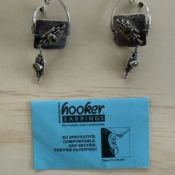Earrings Hooker Brand Vintage