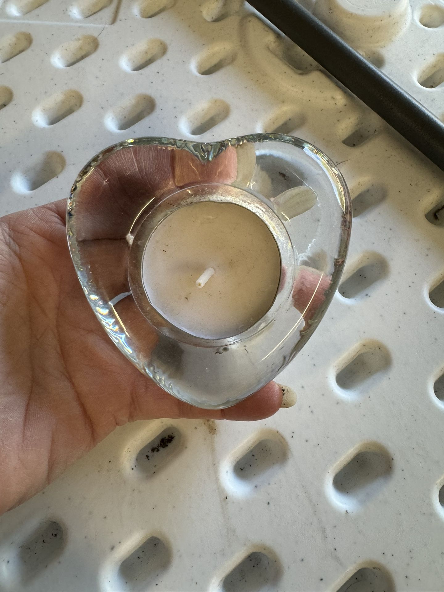 Heart-Shaped Tea, Light Candle Holder