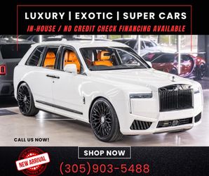 2021 ROLLS ROYCE CULLINAN  NEW BODY STYLE FACELIFT NO CREDIT CHECK!!!!!!