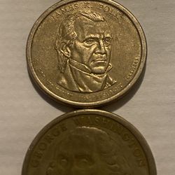 USA $1 coin’s  set of 5 sold as a set $100