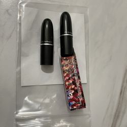 (New) MAC 2 piece Lipstick set