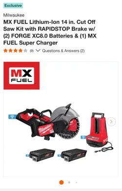 Cut Off Saw Kit with RAPIDSTOP Brake