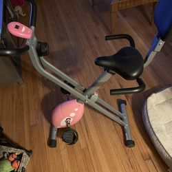 Pink Excercise Bike