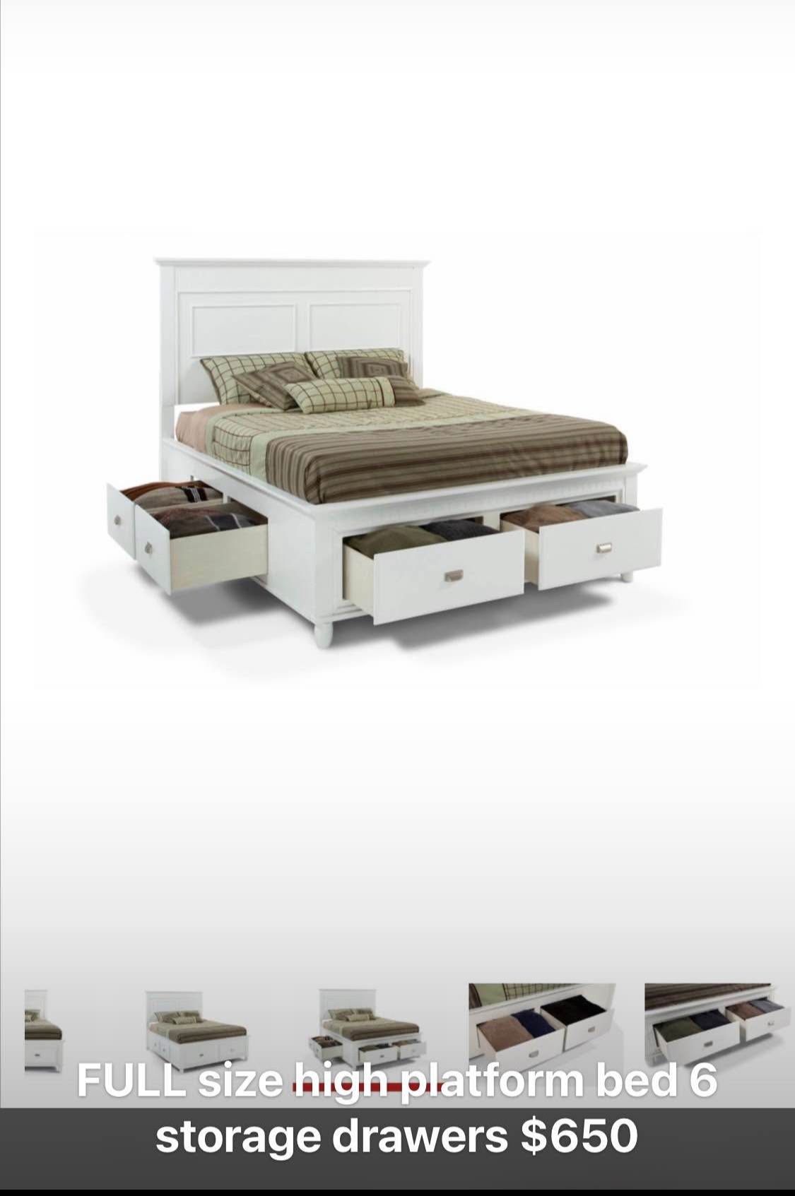 FULL SIZE PLATFORM BED