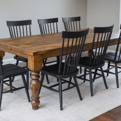 Indoor And Outdoors Farmhouse Dining Tables.