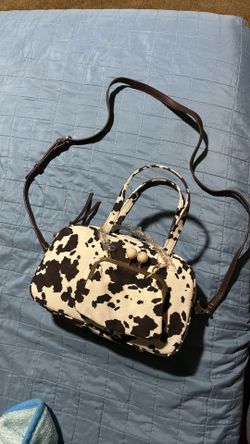 Aldo new purse cow print