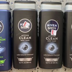 $3 Each Nivea Men Bodywash 16.9oz