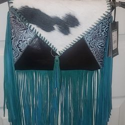 Western Tassel Crossbody Bag New With Tag
