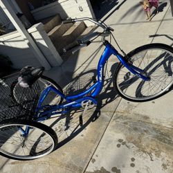 26" Schwinn Meridian Adult Tricycle, single speed, 26" wheels,