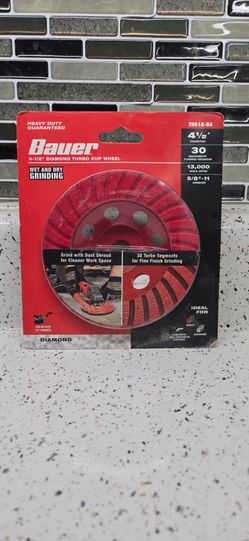Bauer diamond cup
