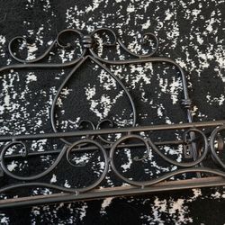 Wall Shelf Wood Metal