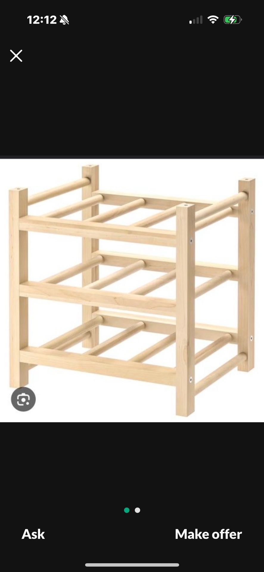 IKEA Hutton Wine Rack