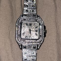 Iced Out Vvs Watch