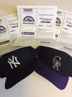 3 Yankees vs. Rockies Tix for Wednesday! $150 for all 3!