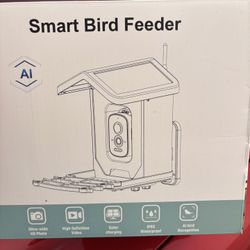 Brand New Bird Feeder With Camera & AI Bird Recognition 