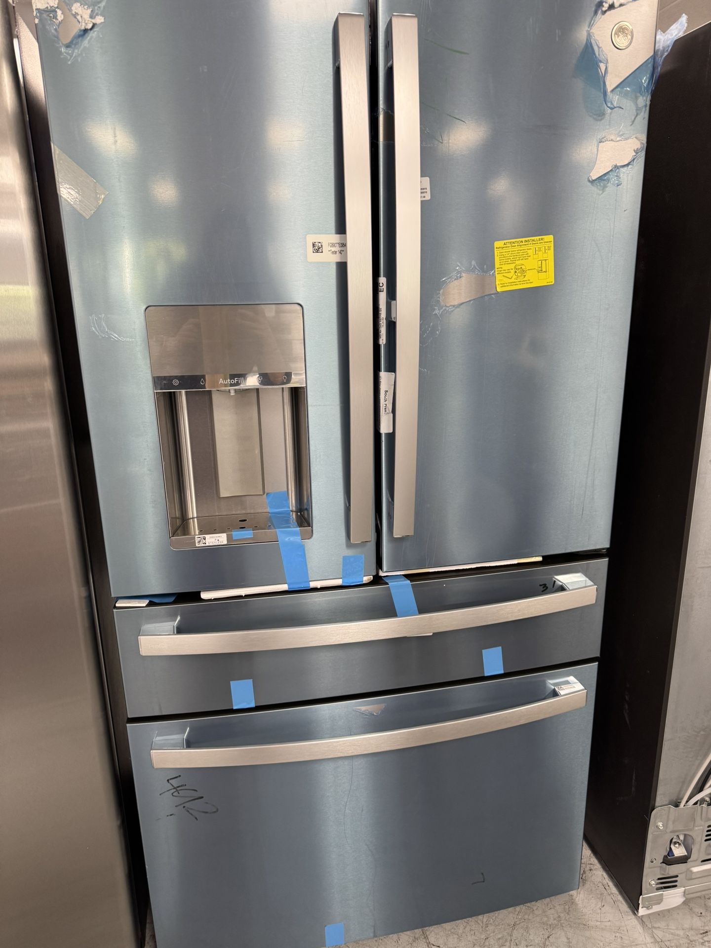 GE PROFILE Counter Depth 4 Door Refrigerator