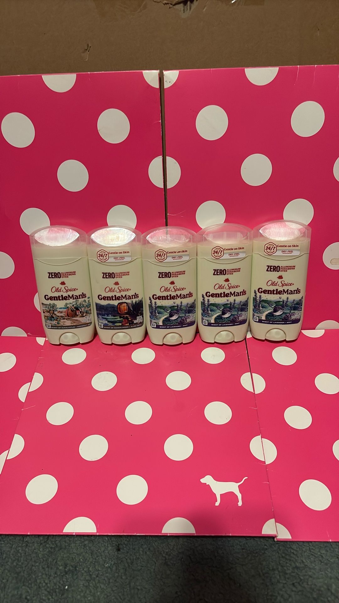 OLD SPICE GENTLEMAN DEODORANT.